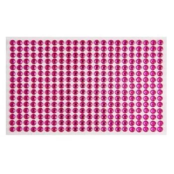 STRASSZKŐ ÖNTAPADÓS PINK ÁTM:5MM