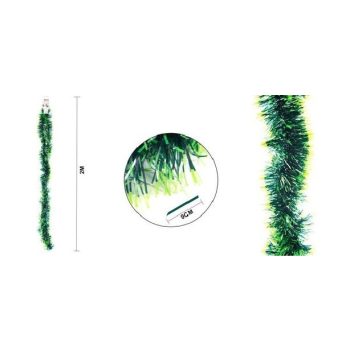 GIRLAND ZÖLD VIL.ZÖLD SZÉLE 2M