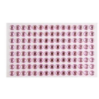 STRASSZKŐ ÖNTAPADÓS RÓZSASZÍN ÁTM:8MM