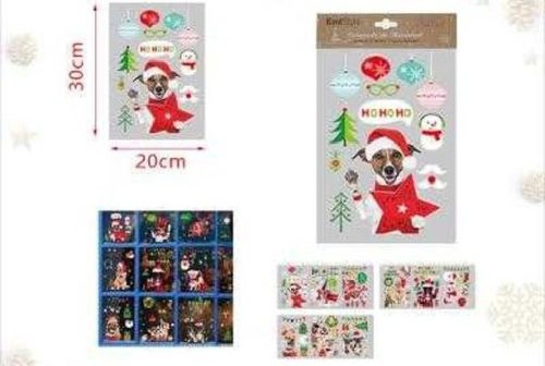 ABLAKMATRICA KARÁCSONYI KUTYA 30X20CM