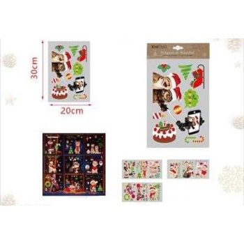 ABLAKMATRICA KARÁCSONYI MACSKA 30X20CM