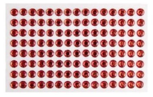 STRASSZKŐ ÖNTAPADÓS PIROS ÁTM:7MM