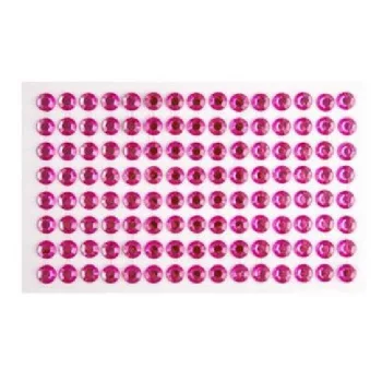 STRASSZKŐ ÖNTAPADÓS PINK ÁTM:7MM