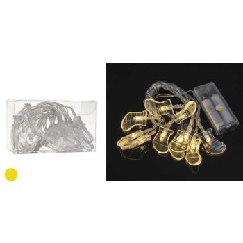   FÉNYFÜZÉR BELTÉRI CSIZMA NAGY FÉNYEREJŰ,MELEG FÉNYŰ, ELEMES 2M (ELEM NÉLKÜL)