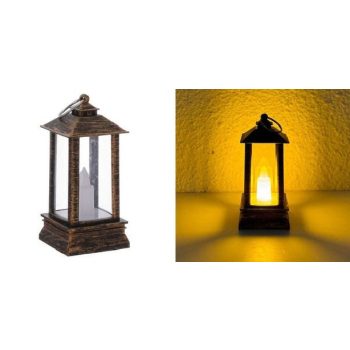 KARÁCSONYI LÁMPÁS, ÓARANY, LEDDEL