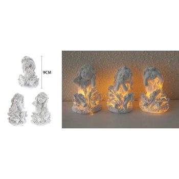 ANGYAL LÁMPÁVAL 9CM 3F.