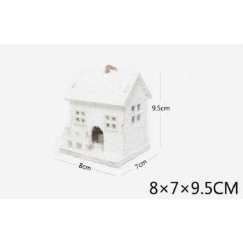 HÓHÁZ LÁMPÁKKAL 8X7X9,5CM