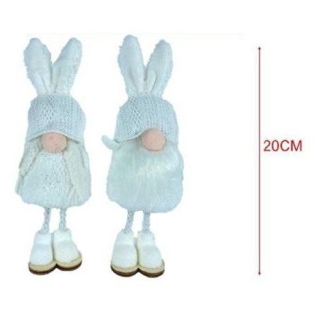 MANÓ NYÚLFŰLSAPKÁBAN 22CM 2F.