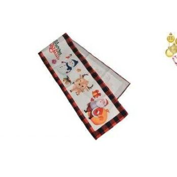 KARÁCSONYI DÍSZ ASZTALI VÁSZON 33X180CM