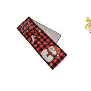 KARÁCSONYI DÍSZ ASZTALI VÁSZON 33X220CM