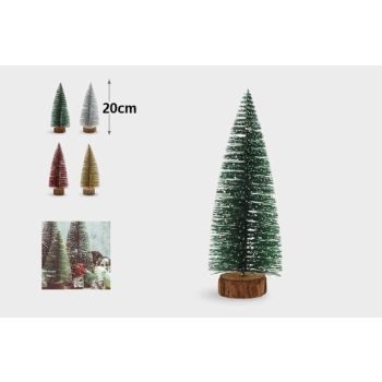 MŰFENYŐ CSERÉPBEN ZÖLD 20CM