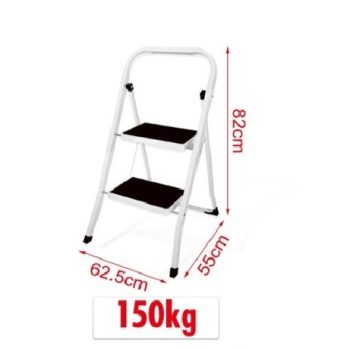 LÉTRA 2 FOKOS FÉM 62,5X55X82CM 150KG MAX.