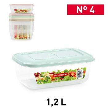 ÉTELTÁROLÓ DOBOZ SZÖGLETES MŰA. 1,2L