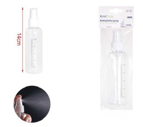 SPRAY ÜVEG MŰA. 100ML ÁTLÁTSZÓ