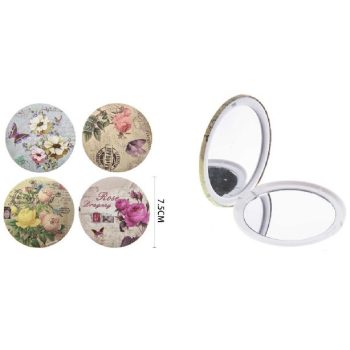 ZSEBTÜKÖR MŰA. 7,5CM VIRÁG 4F. 12DB