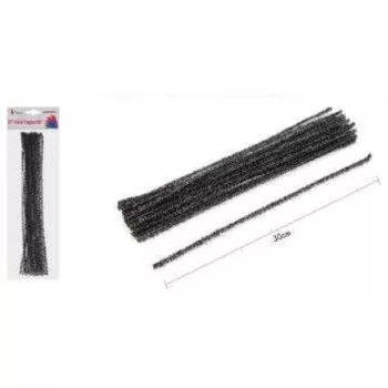 ZSENÍLIA DRÓT 30CM 20DB-OS SZÜRKE