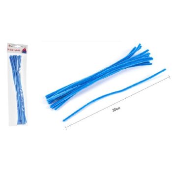 ZSENÍLIA DRÓT 30CM 20DB-OS V.KÉK