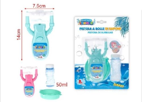 BUBORÉKPISZTOLY PÓK 14X7,5CM / 50ML 2F.