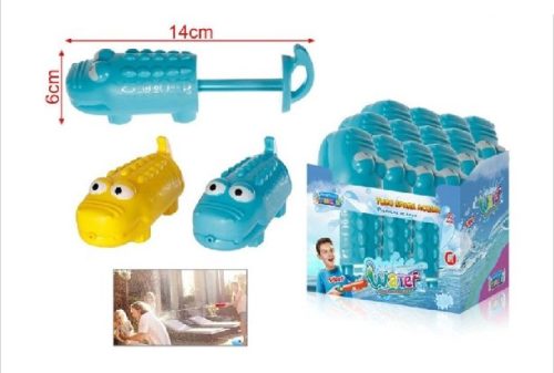 VÍZIPISZTOLY KROKODIL 6X14CM 2F.