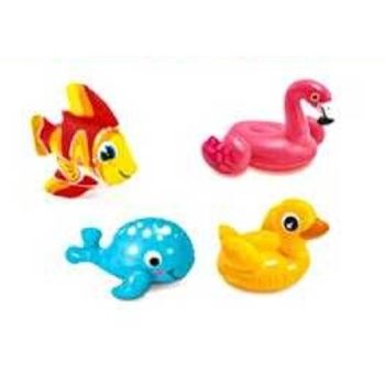   FELFÚJHATÓ VÍZIJÁTÉKOK ÁLLATOK 4F. 24X24/24X14/22X18/25X23CM