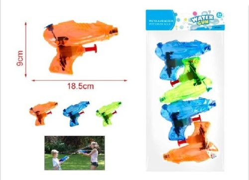 VÍZIPISZTOLY ÁTLÁTSZÓ 9X18,5CM 3F.