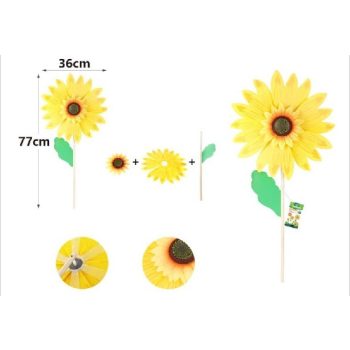 SZÉLFORGÓ NAPRAFORGÓ 77X36CM