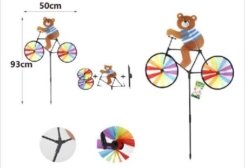 SZÉLFORGÓ "ÁLLATOK" 93X50CM