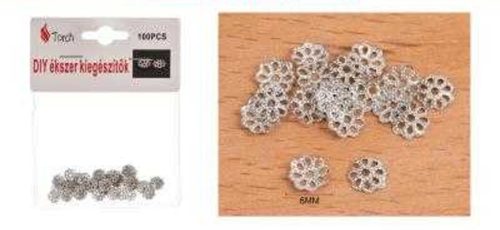 VIRÁG FEHÉR 0,6CM 100DB-OS