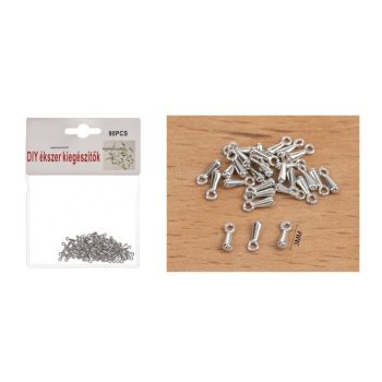 MEDÁL VÍZCSEPP ALAKÚ EZÜST 90DB-OS 0,3CM