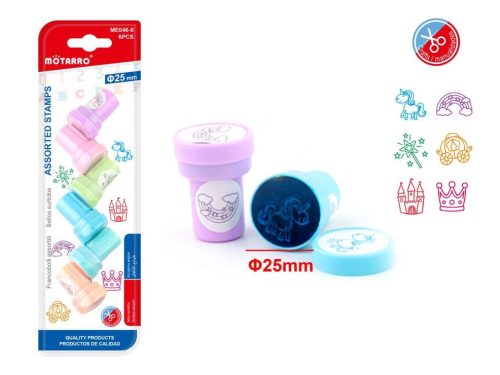 NYOMDA SZETT 6DB-OS ÁTM:2,5CM