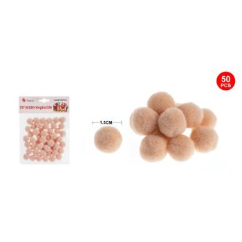 POMPOM PÚDER 1,5CM 50DB-OS