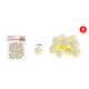 POMPOM BÉZS 2CM 30DB-OS
