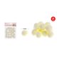 POMPOM BÉZS 2,5CM 20DB-OS