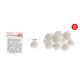 POMPOM FEHÉR 2,5CM 20DB-OS