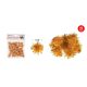POMPOM CSILLÁMOS ARANY 1,5CM 50DB-OS