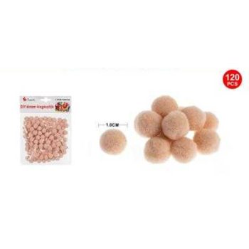 POMPOM KEKI 1CM 120DB-OS
