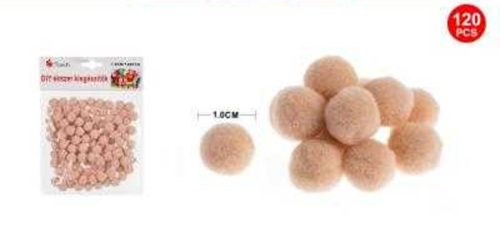 POMPOM KEKI 1CM 120DB-OS