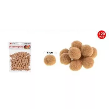 POMPOM KEKI 1CM 120DB-OS