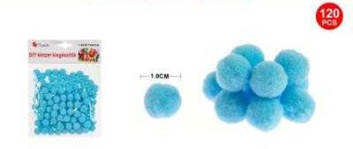 POMPOM ÉGKÉK 1CM 120DB-OS