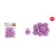 POMPOM LILA 1CM 120DB-OS