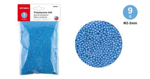 STIROL GOLYÓK KÉK 2-3MM 9G