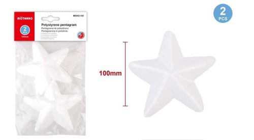 STIROL CSILLAG 2DB-OS 10CM