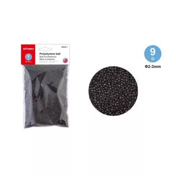 STIROL GOLYÓK FEKETE 2-3MM 9G