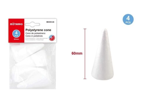 STIROL KÚP 4DB-OS 6CM