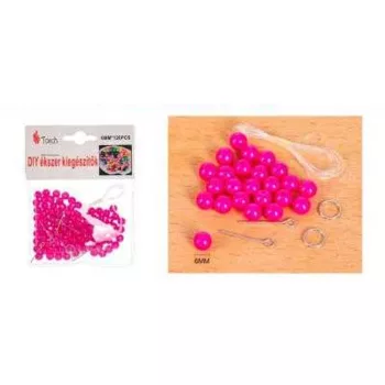 VIASZGYÖNGY PINK 120DB-OS 0,6CM