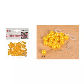 VIASZGYÖNGY ARANY 120DB-OS 0,6CM