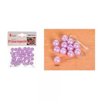 VIASZGYÖNGY RÓZSASZÍN 35DB-OS 1CM