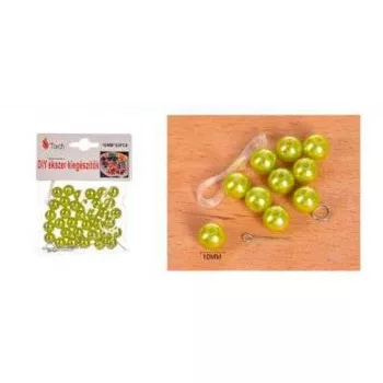 VIASZGYÖNGY SÁRGÁSZÖLD 35DB-OS 1CM