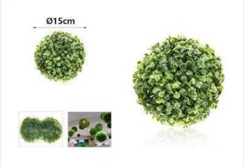 KERTI DEKORÁCIÓ MŰFŰ LABDA 15CM