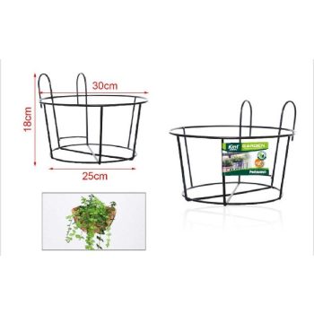 VIRÁGCSERÉPTARTÓ AKASZTHATÓS 18X25X30CM